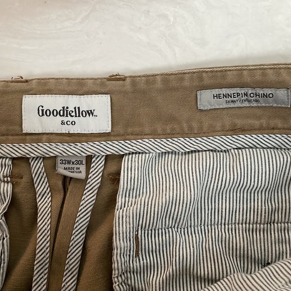 Goodfellow Hennepin Chino - Skinny 33Wx30L - Picture 5 of 5